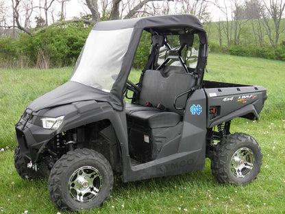 Kymco 450 - Vinyl Windshield/Top/Rear Combo