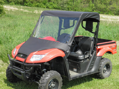 Kymco 500 - Vinyl Windshield/Top/Rear Combo
