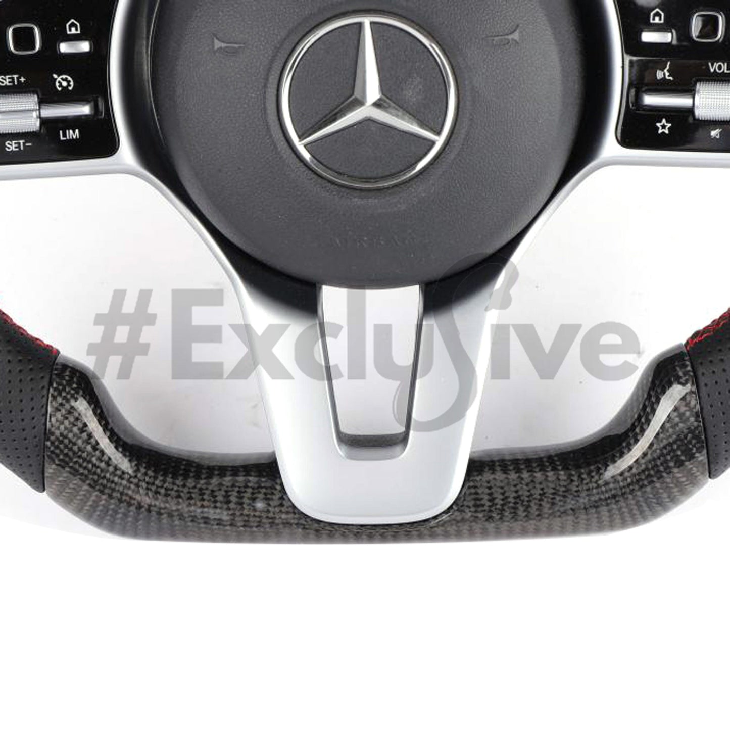 2018+ Mercedes Benz C / CLA / CLS / E / G / GLA / GLE / S Class Non-AMG  Custom Steering Wheel by Exclusive Steering