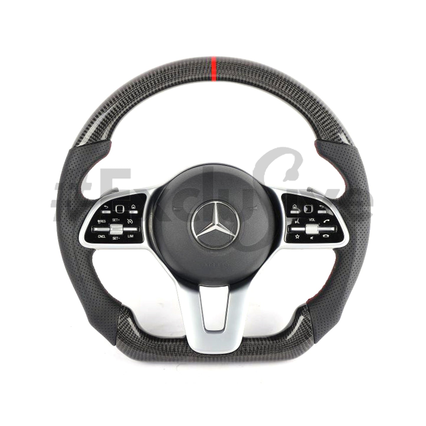 2018+ Mercedes Benz C / CLA / CLS / E / G / GLA / GLE / S Class Non-AMG  Custom Steering Wheel by Exclusive Steering