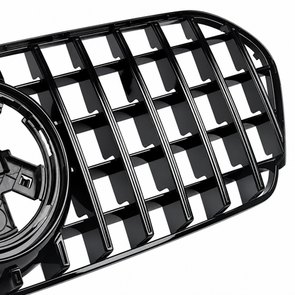 Gloss Black GTR Style Front Grille for Mercedes Benz GLE AMG W167