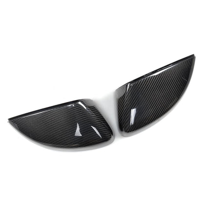 Audi A3 8V / S3 / RS3 Carbon Fibre Side Wing Mirror Covers Without Side Assist 2016