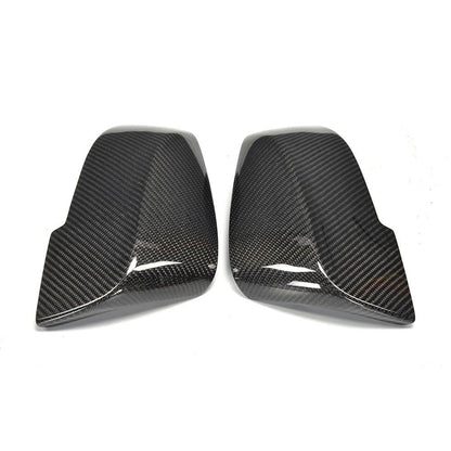 Full Replacement Carbon Fiber Mirror Covers for BMW F10 F11 F18 5 Series (2014–2016) Performance Style
