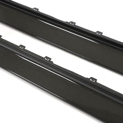 Carbon Fiber Side Skirt Extensions – BMW G80 M3 (2021+)