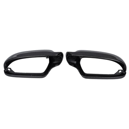 Audi A5 / S5 / RS5 Carbon Fiber Door Mirror Cap Housings 2008 - 2014