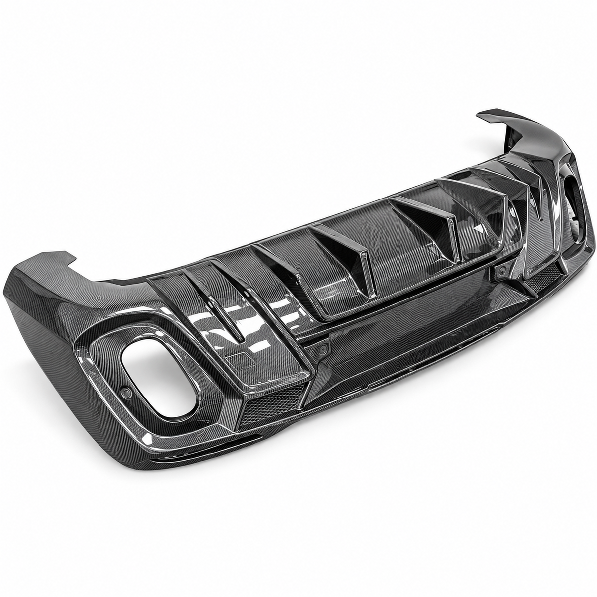 4PC LD Style Carbon Fiber Aerodynamic Body Kit for Mercedes GLE Coupe