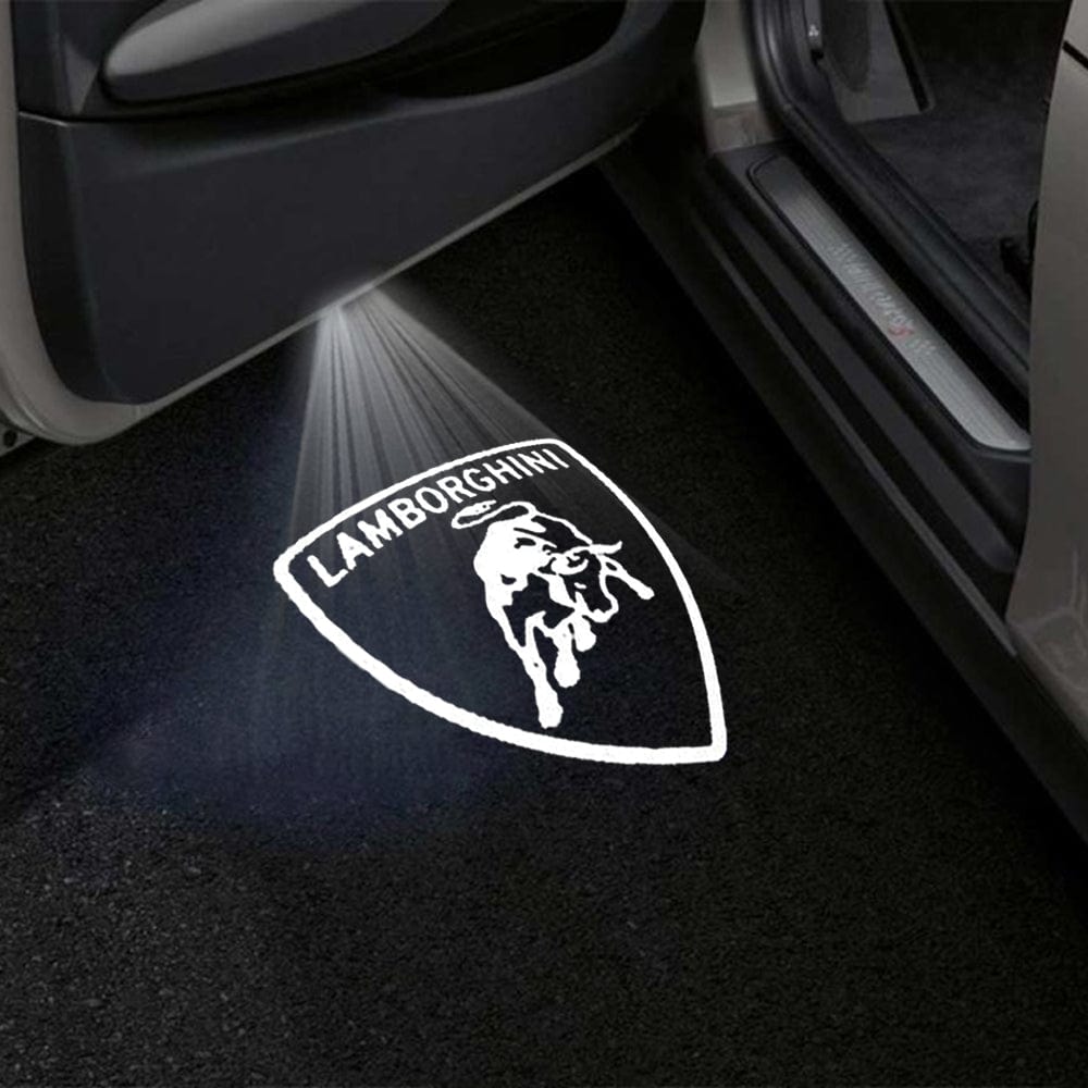 Lamborghini Aventador Premium Door Puddle Lights Various Designs 2011-2026
