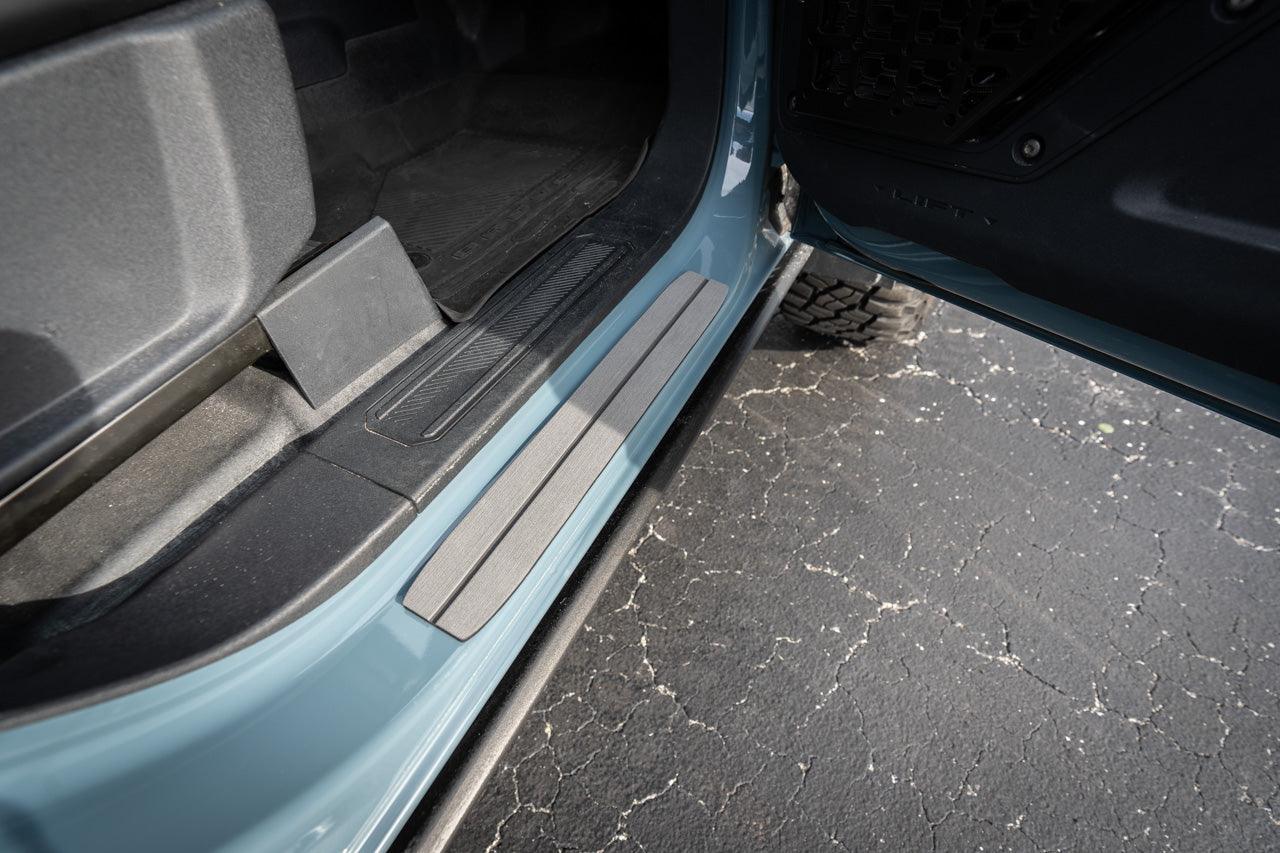 Laser Series Door Sills (Marine EVA Foam) - 2021+ Bronco 2 Door and 4 Door