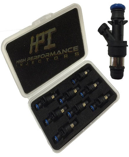 Fuel Injectors: Set of 8 LQ4 LQ9 4.8 5.3 6.0 Delphi Shorties MULTEC High Impedance HPI Injectors