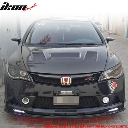 2006-2015 Honda Civic RR DRL Daytime Running Lamp Signal Lights FD 2PC