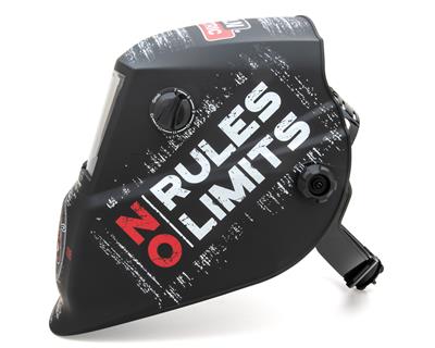 NO RULES LIMITS WELDING HELMET
