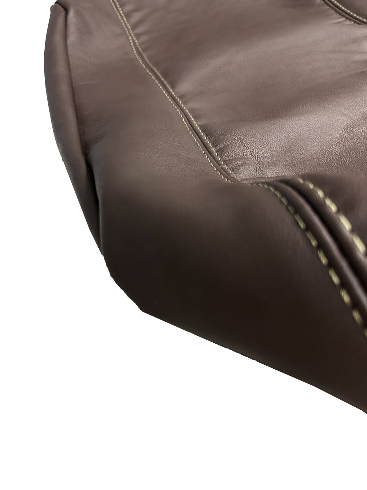 Canyon Brown PU Leather Console Armrest Cover For Dodge Ram 2009 2010 2011 2012 2013 2014 2015 2016 2017 2018