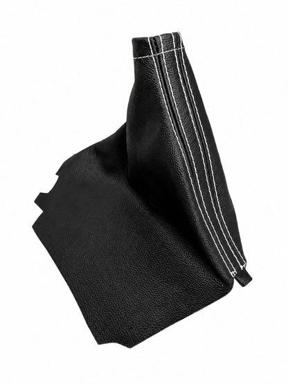 Leather Handbrake & Shift Boot Cover with Embroidery for Subaru Impreza WRX Non STI