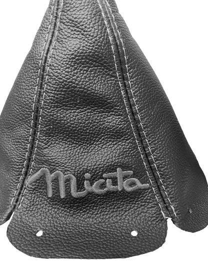 Embroidery Genuine Leather Handbrake & Shift Boot Cover For MZADA MK1 MX-5 1998-2005 (Copy)