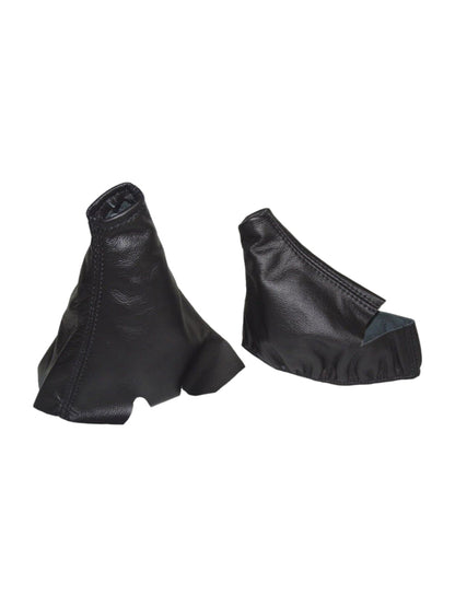 Leather AUTOMATIC Shift & Handbrake Boot Cover For Chevy Corvette C5 1997 1998 1999 2000 2001 2002 2003 2004