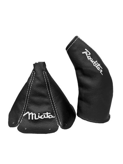 Embroidery Genuine Leather Handbrake & Shift Boot Cover For MZADA MK1 MX-5 1998-2005 (Copy)