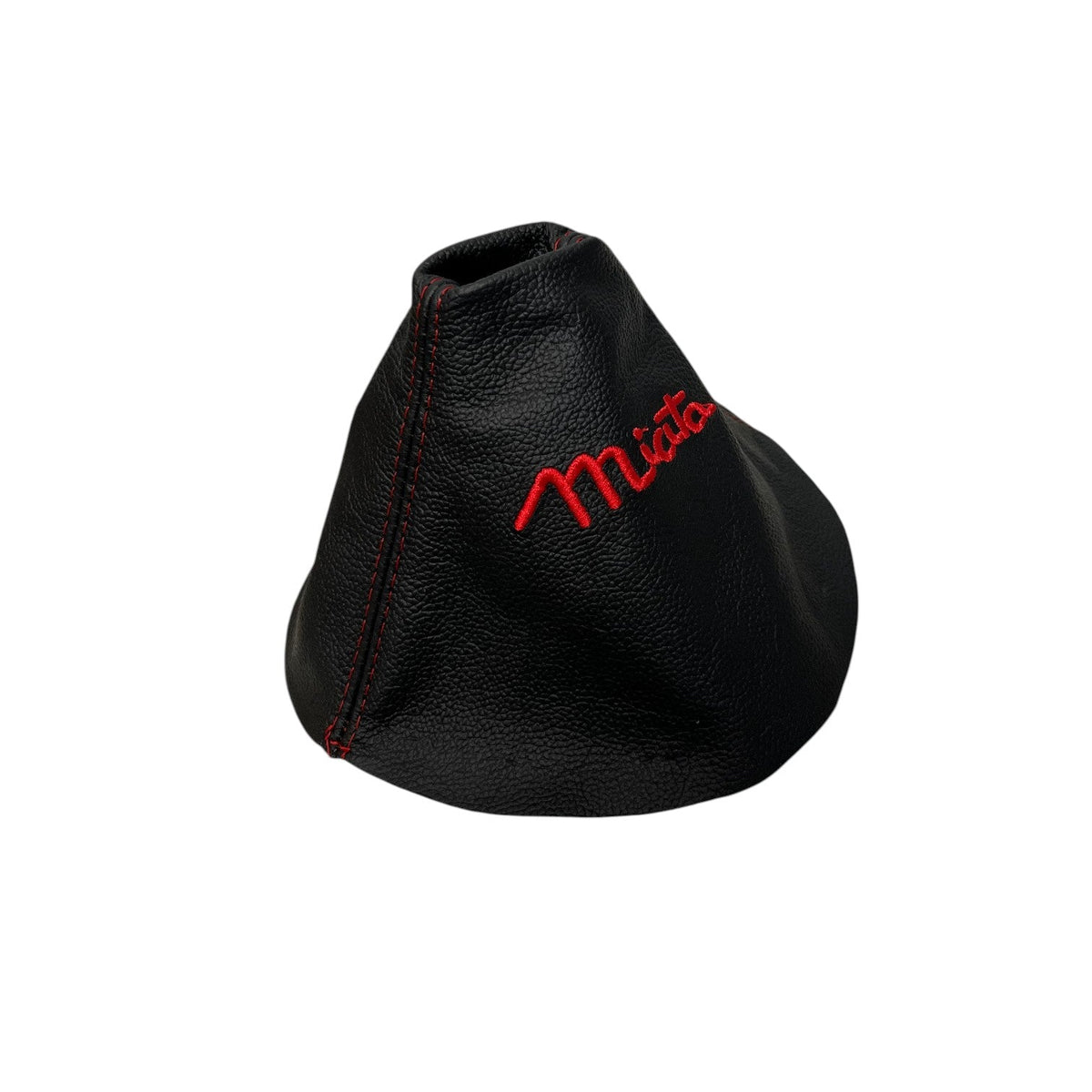 Custom Embroidery Leather Shift Boot Cover For Mazda MX-5 MK1 2005 2006 2007 2008 2009