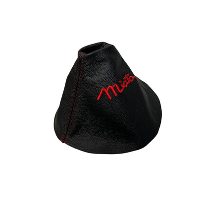 Custom Embroidery Leather Shift Boot Cover For Mazda MX-5 MK1 2005 2006 2007 2008 2009