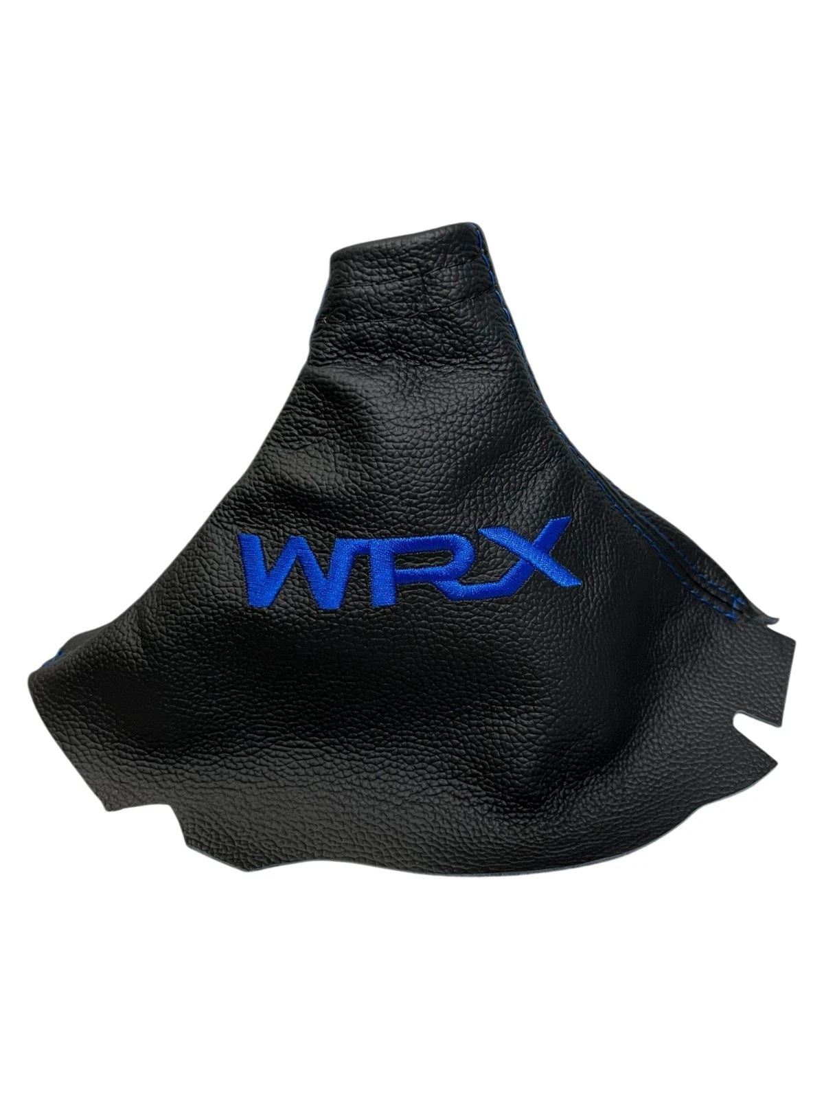 Leather Handbrake & Shift Boot Cover with Embroidery for Subaru Impreza WRX Non STI