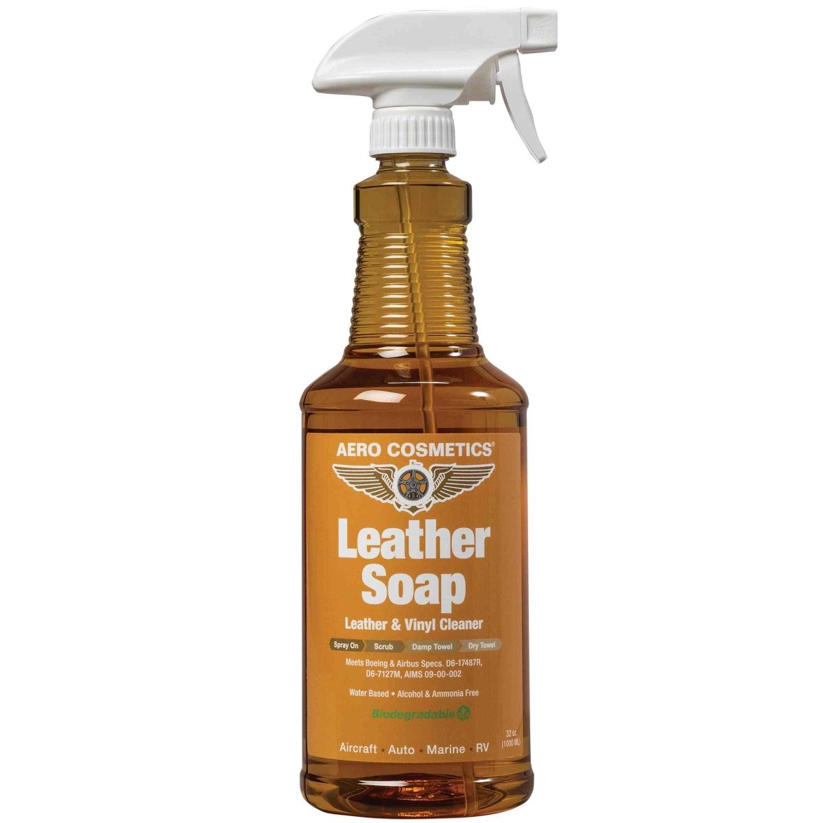 Leather Soap 32 Fl. oz - Leather & Vinyl Cleaner