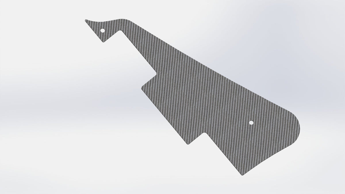 CARBON FIBER Pickguard For Gibson Les Paul, Les Paul Custom