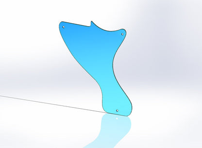 CARBON FIBER Guitar Pickguard For LP jr Les Paul Junior **MADE IN USA**