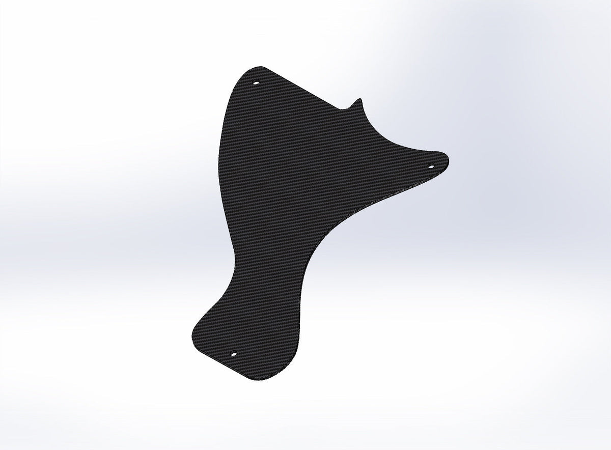 CARBON FIBER Guitar Pickguard For LP jr Les Paul Junior **MADE IN USA**