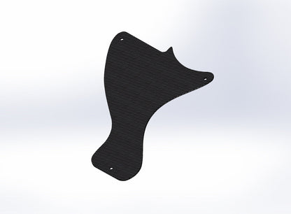 CARBON FIBER Guitar Pickguard For LP jr Les Paul Junior **MADE IN USA**