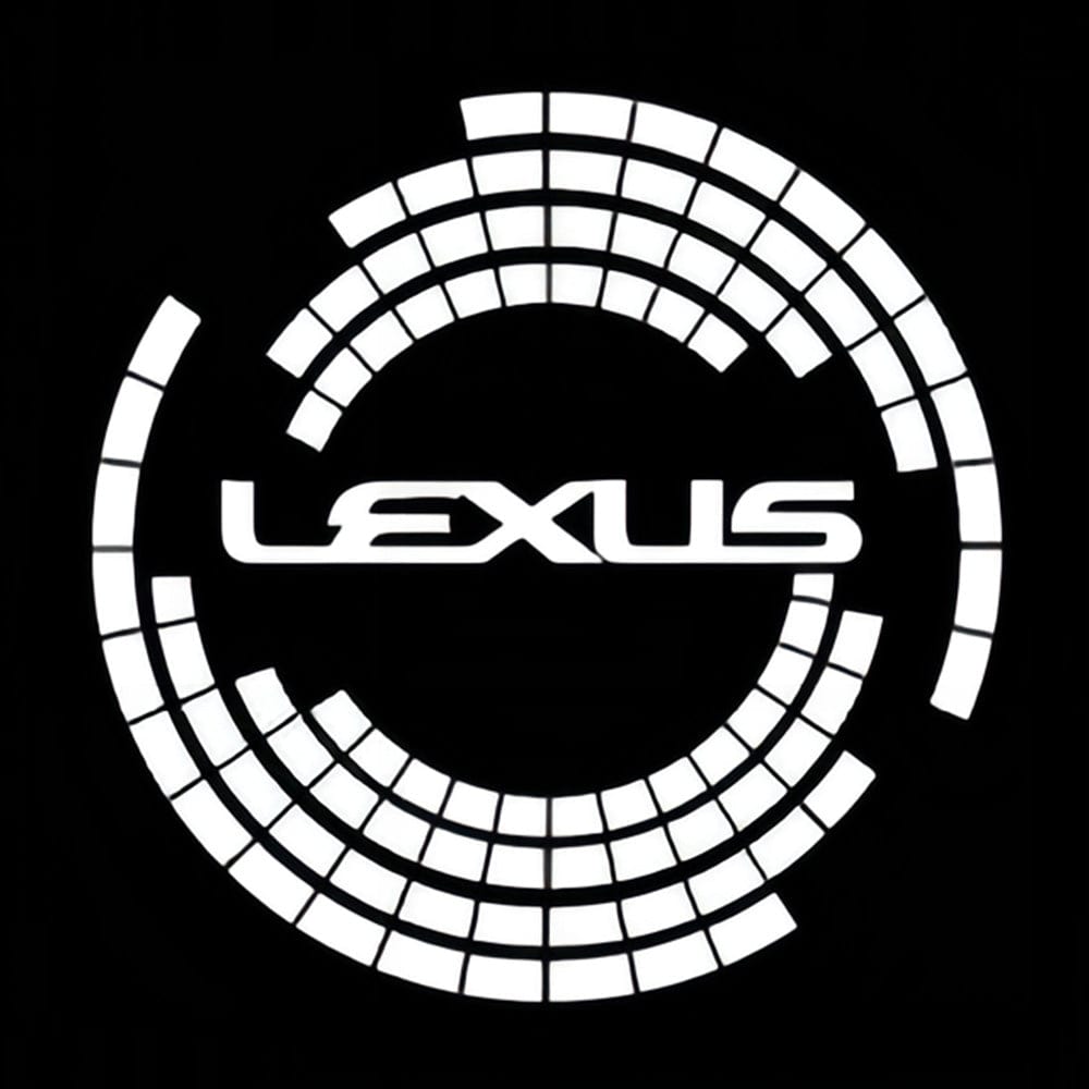 Lexus RX 5th Gen Premium Door Puddle Lights Various Designs 2023-2025