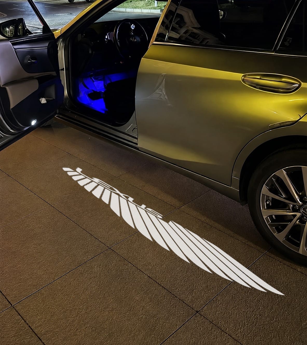 Lexus IS 2nd/3rd Gen Premium Door Puddle Lights Various Designs 2006-2025