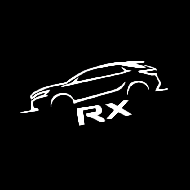 Lexus RX 3rd/4th Gen Premium Door Puddle Lights Various Designs 2009-2022