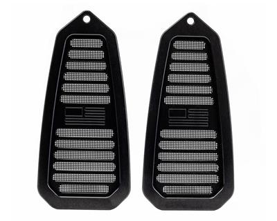 DOOR JAMB VENT SET W/ US FLAG