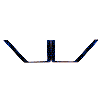 Topo Rear Door Net Trim Overlay Kit (Printed Series) - 2021+ Bronco