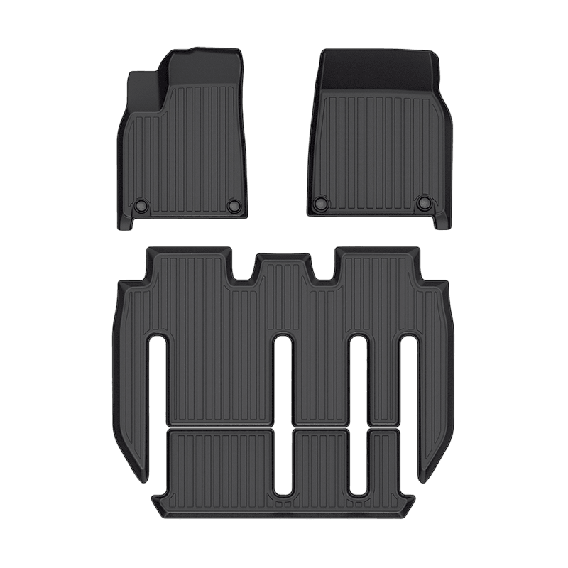 LinerX Floor Mats for 2022-2027 Tesla Model X (7 Seater)