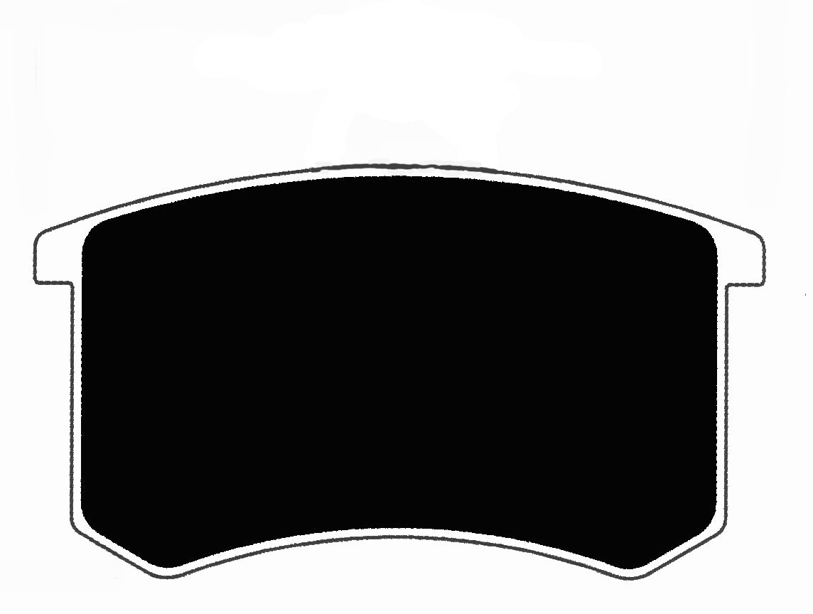 Porterfield Brake Pads for 1984 LOTUS ESPRIT w/Girling Cal.