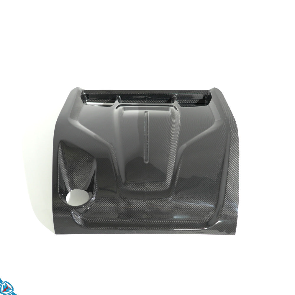 2023+ Lotus Emira (Type-131) LPE Style Pre-Preg Dry Carbon Fiber Engine Cover | FYBR Aerodynamics
