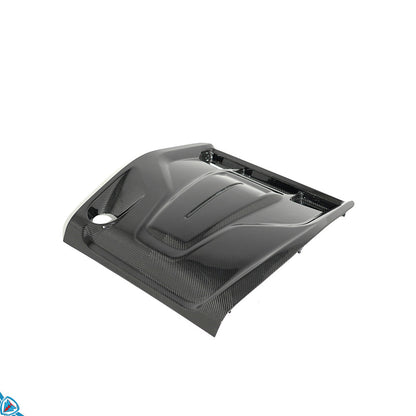 2023+ Lotus Emira (Type-131) LPE Style Pre-Preg Dry Carbon Fiber Engine Cover | FYBR Aerodynamics