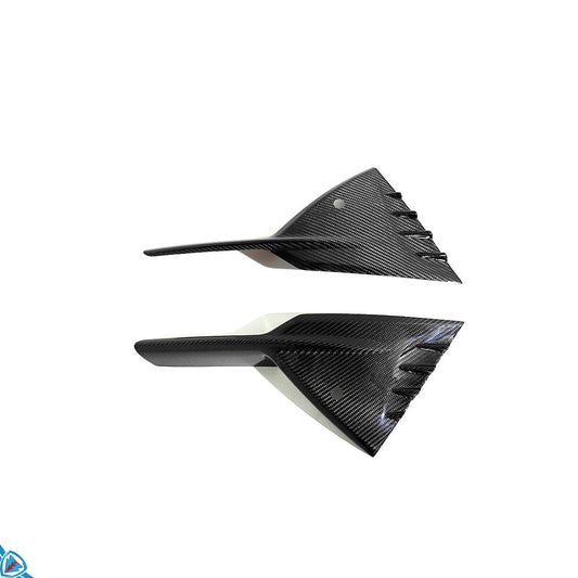 2023+ Lotus Emira (Type-131) LPE Style Pre-Preg Carbon Fiber Front Air Duct Covers | FYBR Aerodynamics