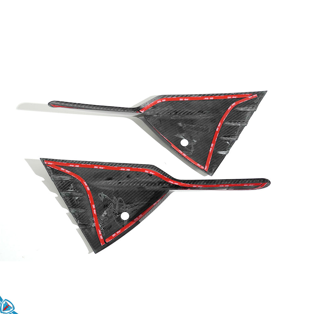 2023+ Lotus Emira (Type-131) LPE Style Pre-Preg Carbon Fiber Front Air Duct Covers | FYBR Aerodynamics