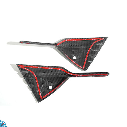 2023+ Lotus Emira (Type-131) LPE Style Pre-Preg Carbon Fiber Front Air Duct Covers | FYBR Aerodynamics