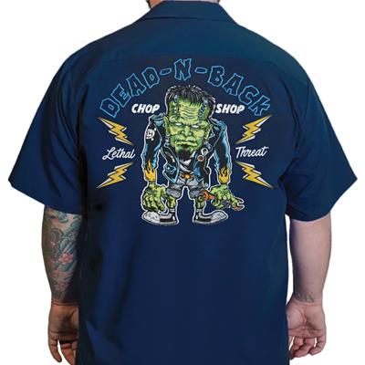 DEAD N BACK EMBR WORKSHIRT 2X
