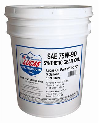 TRANS-D LUBE 75W90 5 GAL PAIL