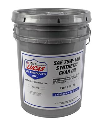 SYNTHETIC SAE 75W-140 TRANS &