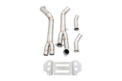 Megan Racing Midpipe Cut N Clamp for BMW M2 G87 2023+ T 304 Stainless Steel - LW-MIDPIPE-BG87