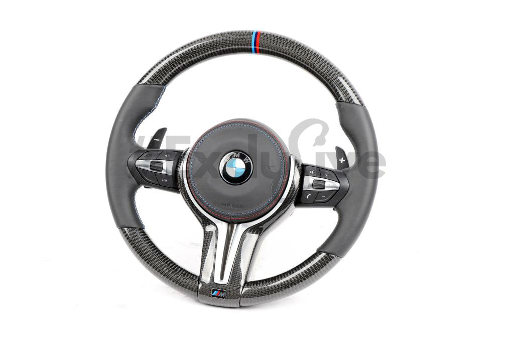 2010-2018 BMW M5 M6 DCT  | F10 F12 F13  Custom Steering Wheel by  Exclusive Steering