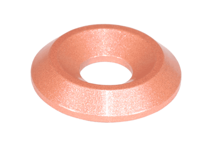 ZSPEC M6 Billet Dress Up Fender-Finish Washers for FHSC Fasteners, Billet, 10-Pack