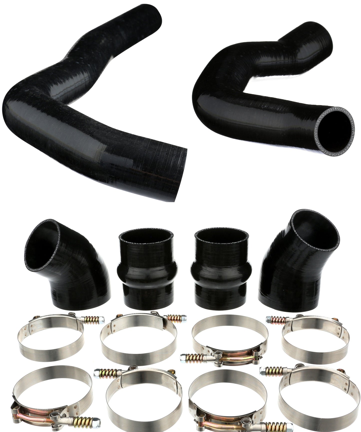 Silicone Radiator Hose and Intercooler Boot Kit For 98-02 Dodge Ram Cummins 5.9L 24V
