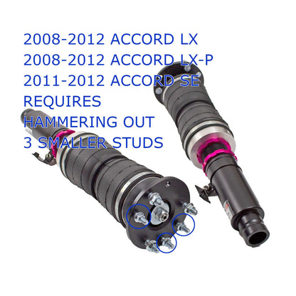 GODSPEED Honda Accord (CP/CS) 2008-12 Mono-Air Strut Lowering Kits