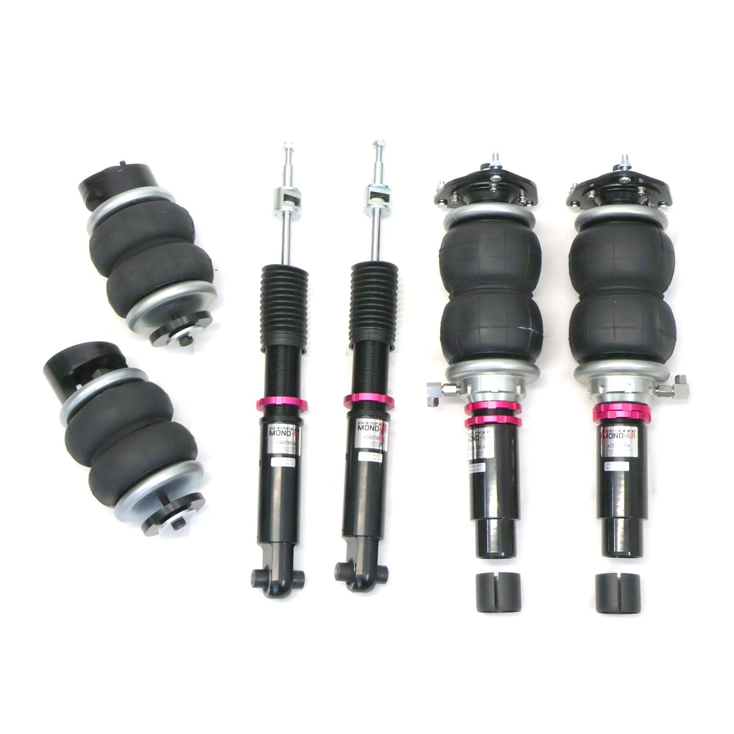 GODSPEED Mono-Air Strut Lowering Kit – Audi A6 / A6 Quattro (C8 / 4K) 2019–2024 – 48/53mm