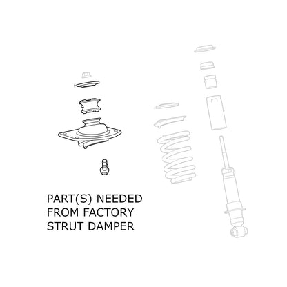 GODSPEED PROJECT CHEVROLET CAMARO MONO-AIR STRUT LOWERING KIT | 2010–2015